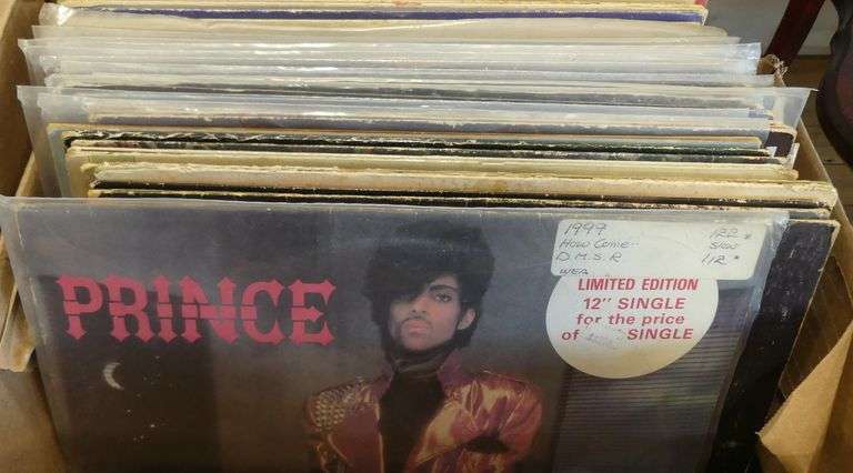 THREE BOX LOTS OF RECORDS