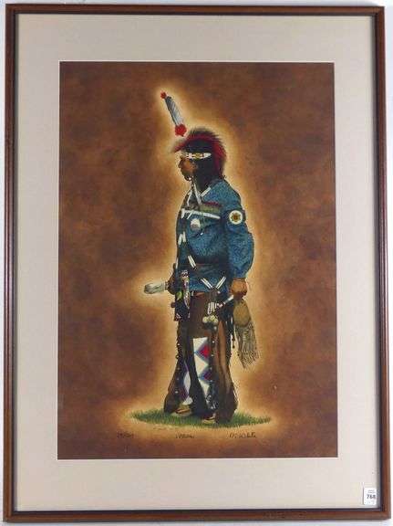 PAIR M. WHITE LITHOGRAPHS