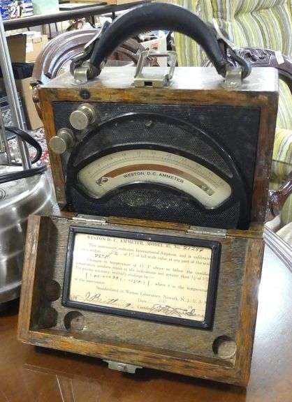 INDUSTRIAL LIGHT AND AMMETER