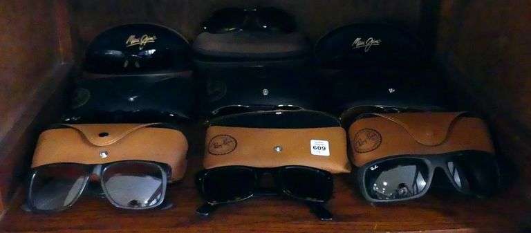 NINE PAIRS OF DESIGNER SUNGLASSES