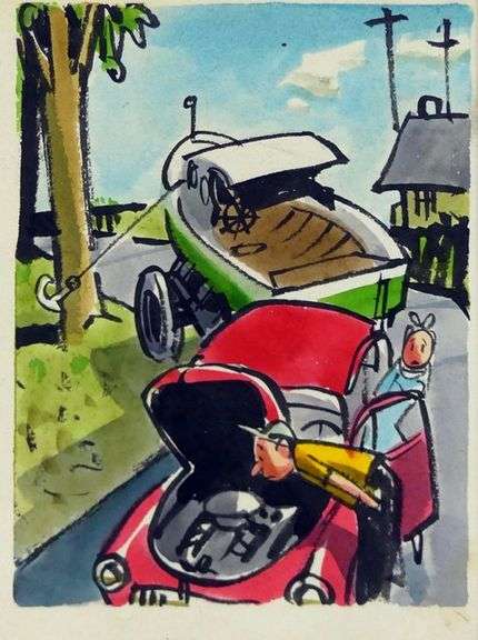 BUD BLAKE COMIC STRIP