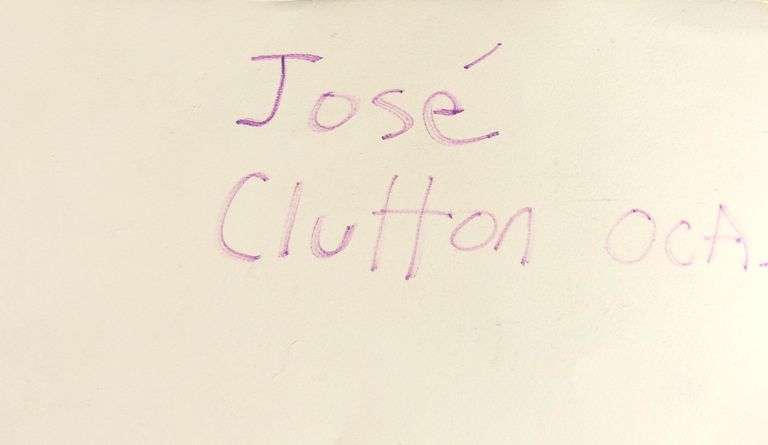 JOSE CLUTTON ARTIST'S FOLIO