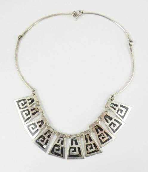 2 VINTAGE SILVER NECKLACES