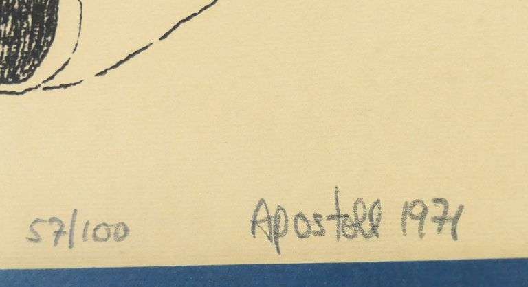 PAIR EVE APOSTOLL PRINTS