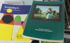 AUCTION ART CATALOGUES