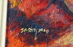 MODERN FIGURAL SCHOOL OIL