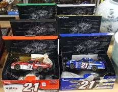 SIX DIE-CAST NASCAR MODELS