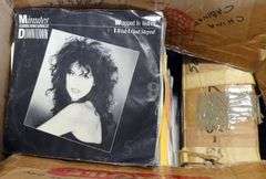 THREE BOX LOTS OF RECORDS