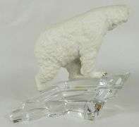 TWO WILDLIFE FIGURINES