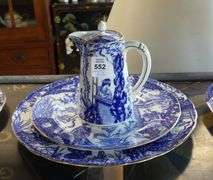ROYAL CROWN DERBY "BLUE MIKADO" DINNERWARE