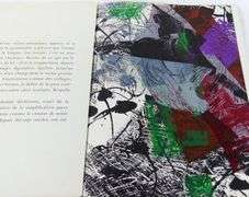 JEAN PAUL RIOPELLE MAGAZINE WITH LITHOGRAPHS