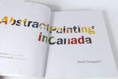ABSTRACT PAINTING IN CANADA
