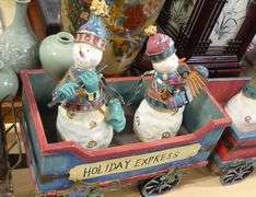 "HOLIDAY EXPRESS" TRAIN DECORATION