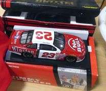 THREE NASCAR MODELS AND JACKET