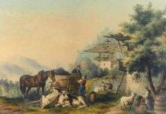 PAIR ANTIQUE ENGRAVINGS