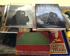TEN HARDCOVER "TRAIN" BOOKS