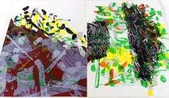 JEAN PAUL RIOPELLE MAGAZINE WITH LITHOGRAPHS