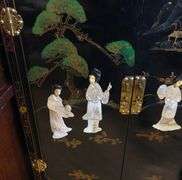 ASIAN LACQUER BAR CABINET