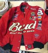 THREE NASCAR MODELS AND JACKET