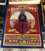 TEN HARDCOVER "TRAIN" BOOKS