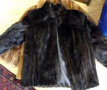 FOUR VINTAGE FUR COATS