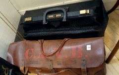 DOCTOR'S BAG AND MILITARY BAG