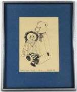 PAIR EVE APOSTOLL PRINTS