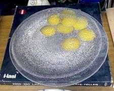 TWO SCANDINAVIAN SERVING TRAYS