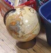 GLOBE, MEGAPHONE, CUTLERY AND DOG TRAINER