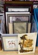 BIN LOT OF ARTWORK