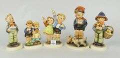 5 HUMMEL FIGURINES