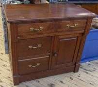 WALNUT WASHSTAND