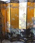 EIGHT-PANEL ASIAN FLOOR SCREEN