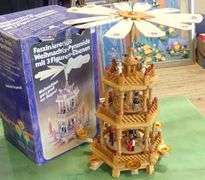 GERMAN WOODEN CHRISTMAS PYRAMID