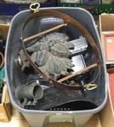 BIN LOT OF METAL WARE