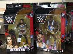 FIVE SPECIAL MATTEL WWE "ELITE" ACTION FIGURES