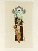 TWO ART NOUVEAU PRINTS BY JOY DUNN