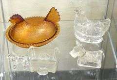 NESTING DISH, CANDY CONTAINERS, ETC.