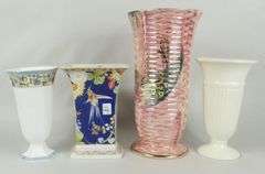 4 ENGLISH VASES