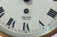 SMITHS "EMPIRE" BRASS SHIP'S CLOCK
