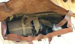 DOCTOR'S BAG AND MILITARY BAG