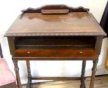 TELEPHONE TABLE AND CHAIR