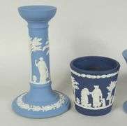 6 PIECES OF WEDGWOOD JASPER