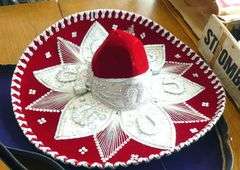 ACOUSTIC GUITAR AND SOMBRERO
