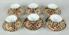 DERBY CUPS & SAUCERS