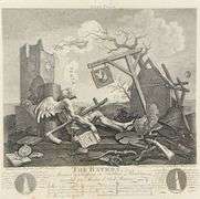 FIVE EARLY WILLIAM HOGARTH ENGRAVINGS