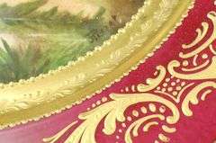 PAIR PORCELAIN PLATES