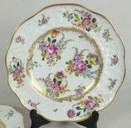 PAIR ANTIQUE GERMAN PORCELAIN PLATES