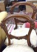 FOUR VICTORIAN SIDE CHAIRS