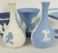 6 PIECES OF WEDGWOOD JASPER